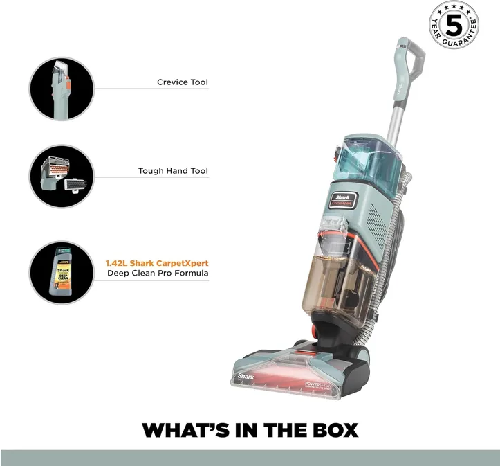 Shark Carpetxpert Deep Clean Carpet Cleaner 2 3l 960w Grey Ex150ukcp