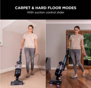 Shark Corded Upright Vacuum Cleaner 1 1l Blue Black Nv602uk