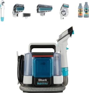 Shark Stainstriker Pet Stain And Spot Cleaner White Turquoise Px200ukt