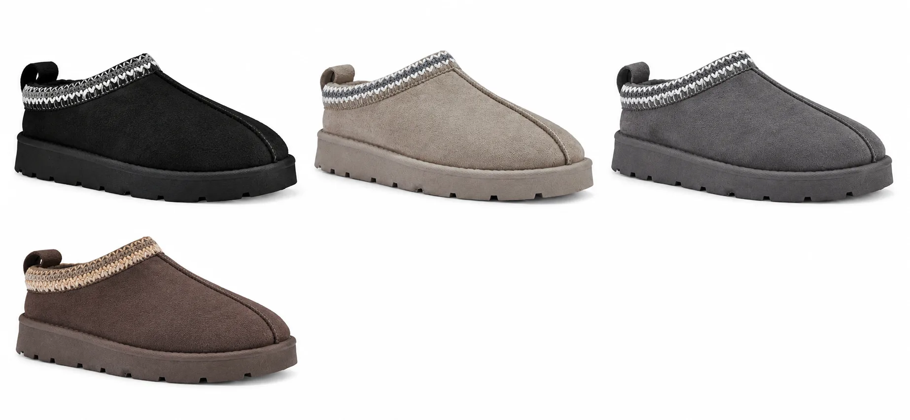 Sole London Women S Warm Faux Fur Lined Slip On Slippers Shoe Boots