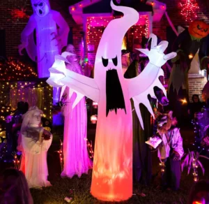 Solpex 240 Cm 8 Ft Halloween Inflatables Ghost Outdoor Decorations Self Inflatin