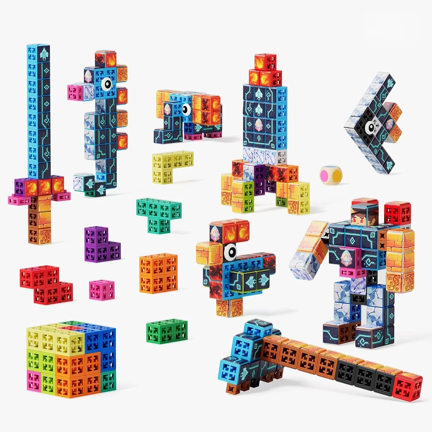 Spatial Soma Cube Puzzle Building Blocks For Kids Boys Girls 5