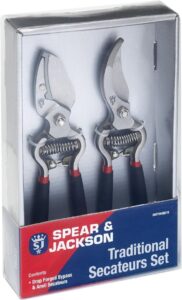 Spear And Jackson Cuttingset8 Traditional Bypass And Anvil Secateurs Set