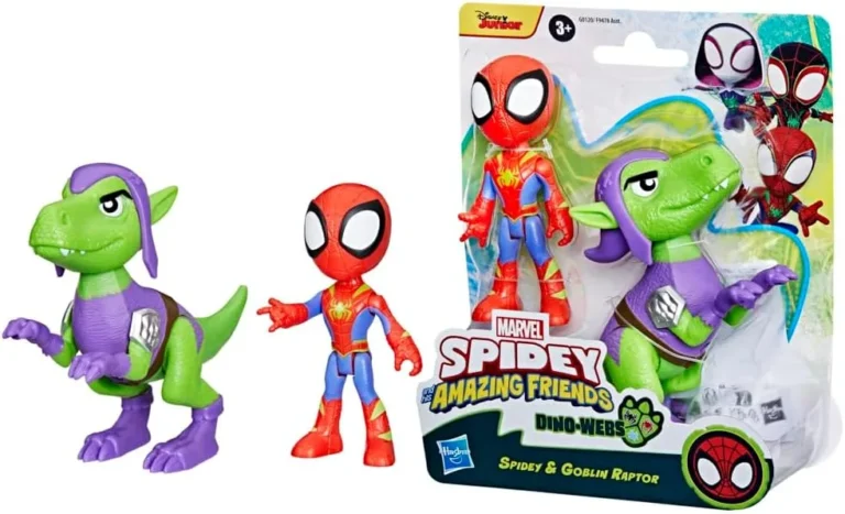 Spidey And His Amazing Friends Hasbro Marvel Hero Dino Webs Spidey