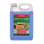 Spray & Leave Path & Patio Cleaner Concentrate 5L - Outdoor Cleaner for Patios, Decking, Paving & Driveways - Tackles Algae & Mould Stains - Long-Lasting Results
