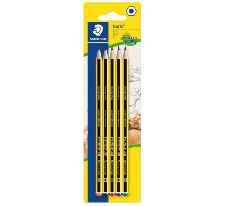Staedtler 121 S Bk5d Noris School Graphite Pencils Assorted Degrees 2b B Hb H 2h