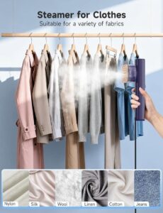 Sundu Portable Steamer Iron 15s Heat 4 Modes Led Display For Clothes