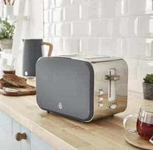 Swan St14610gryn Nordic 2 Slice Toaster With 6 Browning Levels Defrost Reheat Ca