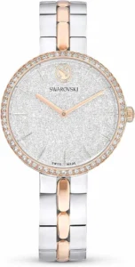 Swarovski Cosmopolitan Collection Watch Swiss Made Metal Bracelet Silver Tone