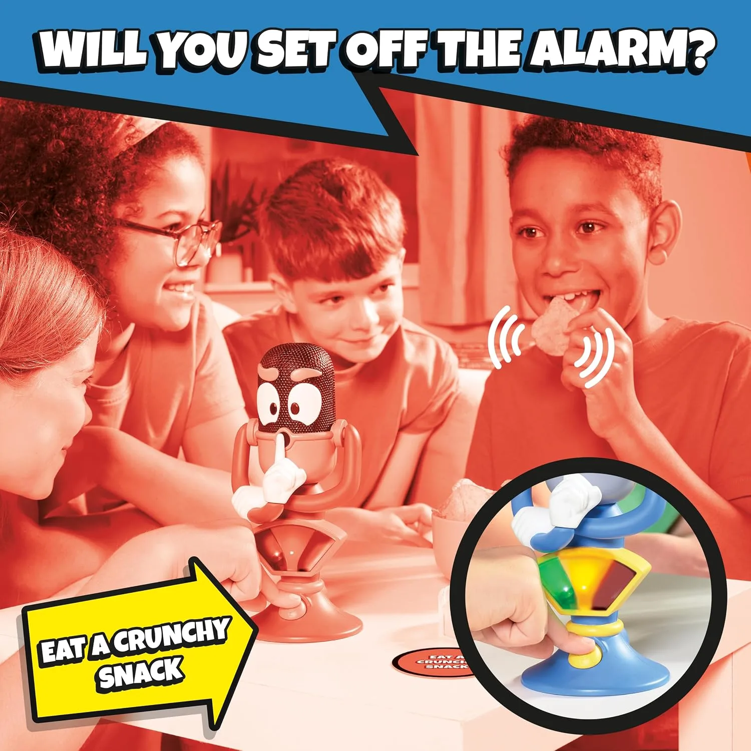 Tomy Extreme Silence Game Sound Sensitive Party Challenge For Kids And Families