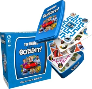 Top Trumps Original Goddit Card Game For Kids And Adults Family Game Travel Game