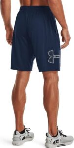 Under Armour Ua Tech Wordmark Graphic Shorts Men S Lightweight Quick Dry Gym And