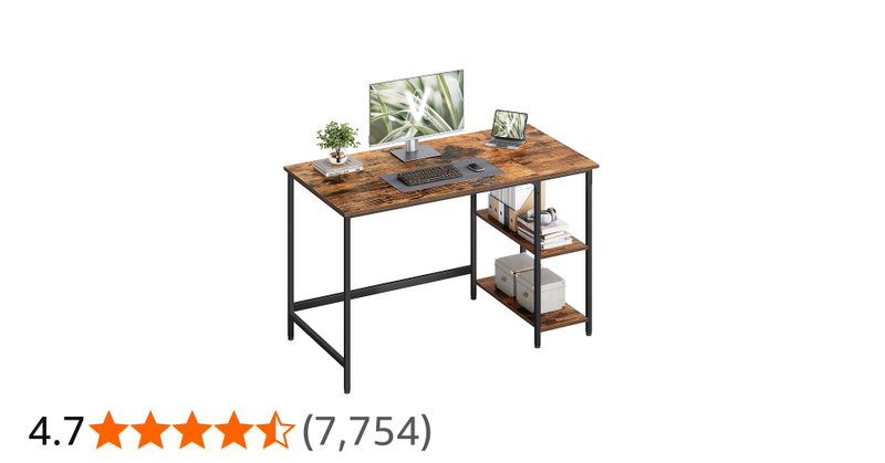 Vasagle Computer Desk Modern Basic 120 X 60 X 76 Cm