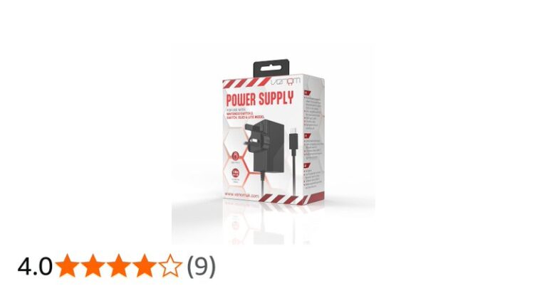 Venom Switch 2 Fast Charge 60w Power Adaptor Nintendo Switch 2