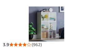 Vida Designs Durham Cube Bookcase Storage Organiser Living Room Bookshelf Home O
