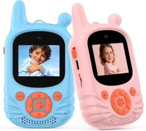 Video Walkie Talkies For Kids Dual Hd Camera 2 Pack Rechargeable Toys Walkie Tal