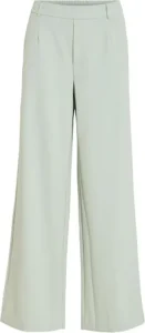 Vila Wide Leg Trousers Vivarone High Waist