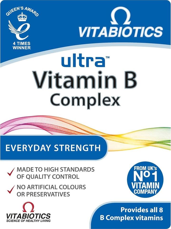 Vitamin B Complex Tablets Vitabiotics Ultra