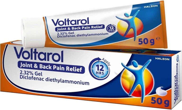 Voltarol Joint And Back Pain Relief Gel Max Strength Diclofenac 50 G