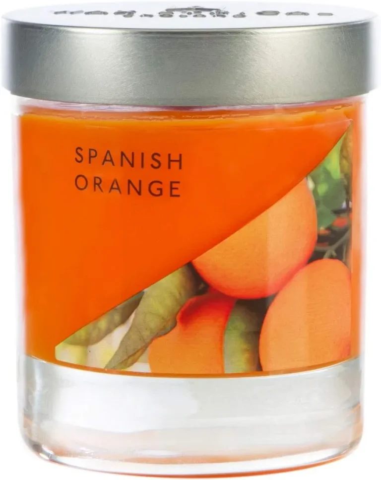 Wax Lyrical Small Jar Candle Mediterranean Orange 35 Hour Burn Time