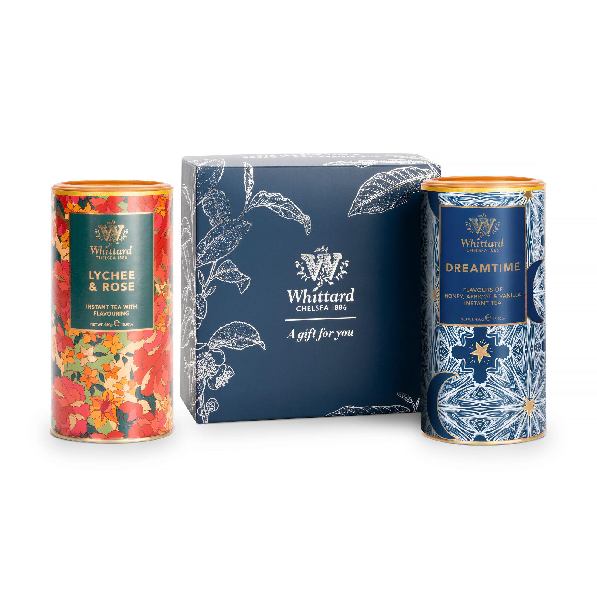 Whittard Delicious Instant Tea Duo Gift Box gift set