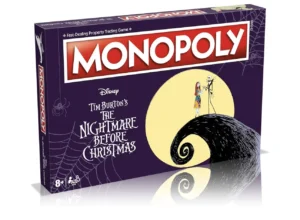 Winning Moves Nightmare Before Christmas Monopoly Advance To Zero S Tomb Spiral