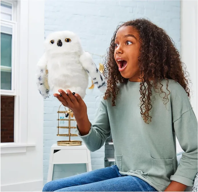 Wizarding World Enchanting Hedwig Interactive Harry Potter Owl With Over 15 Soun