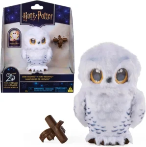 Wizarding World Harry Potter Interactive Mini Hedwig Owl Toy With Sounds And Hea
