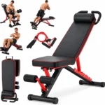 Workout Bench for Home Gym - Folable Adjustable Bench, 98% Pre-Assembled