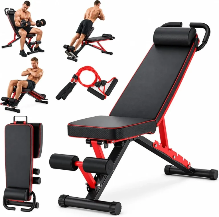 Workout Bench For Home Gym Folable Adjustable Bench 98 Pre Assembled