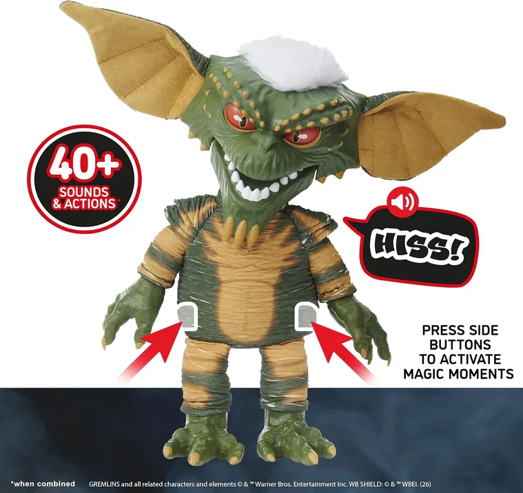 Wow Stuff Gremlins Stripe Palm Puppetronic Interactive Puppet