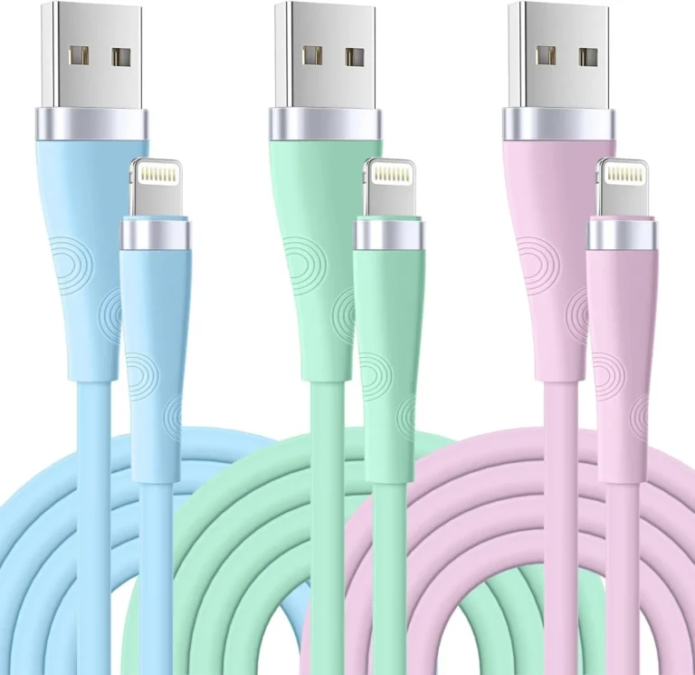 Yavud Iphone Charger Cable 3pack 6ft 1 8m Mfi Certified Lightning Cable Fast Cha