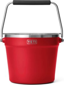 Yeti Rambler 7 6l Beverage And Ice Bucket With Lid Rescue Red