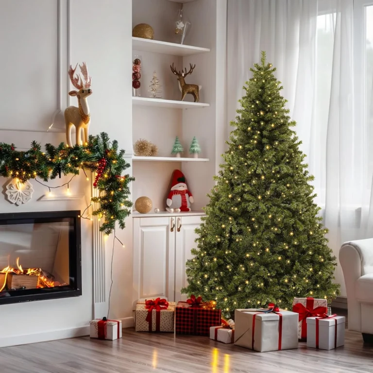 Yitahome 6ft Artificial Christmas Tree With 250 Led Christmas Pine Tree With 880