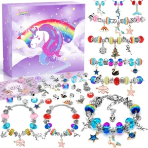 Zooi Unicorn Gifts For Girls Bracelet Jewellery Making Kit For Girls
